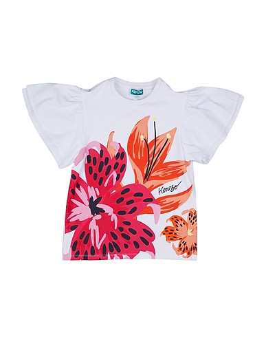KENZO KIDS T-shirt White 100% Cotton