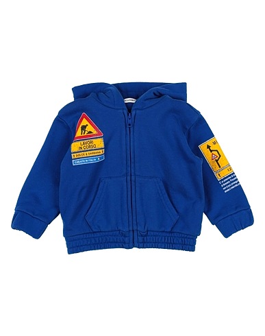 DOLCE&GABBANA Sweatshirt Bright blue 100% Cotton