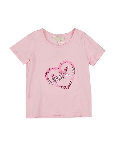 MICHAEL KORS KIDS T-shirt Pink 95% Cotton, 5% Elastane