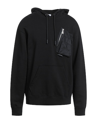 GAëLLE Paris Hooded track jacket  Black 100% Cotton