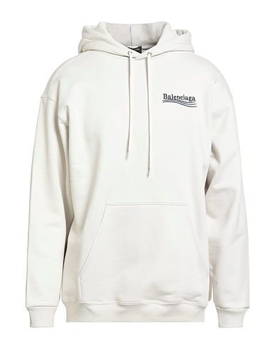BALENCIAGA Hooded sweatshirt WARDROBE UNIFIT Off white 100% Cotton