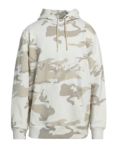 GIVENCHY Hooded track jacket  Off white 100% Cotton