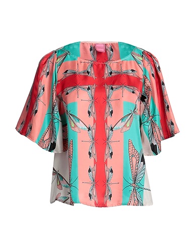 FRANCO FERRARI Silk top Antique rose 100% Silk