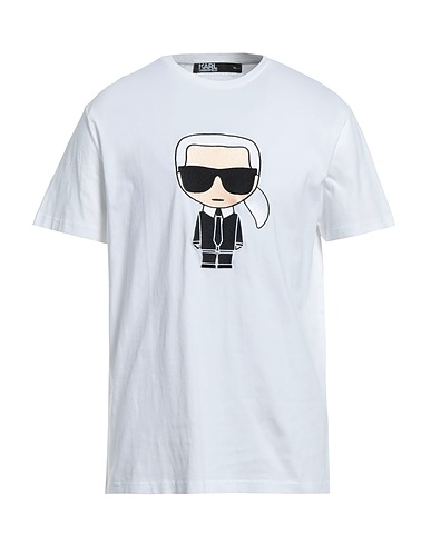 KARL LAGERFELD T-shirt White 100% Cotton