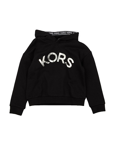 MICHAEL KORS KIDS Sweatshirt Black 95% Cotton, 5% Elastane
