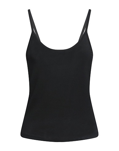 MAX MARA Top Black 96% Viscose, 4% Elastane