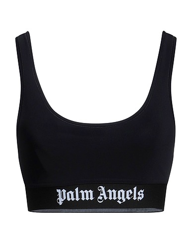 PALM ANGELS Top Black 72% Polyamide, 28% Elastane, Polyester