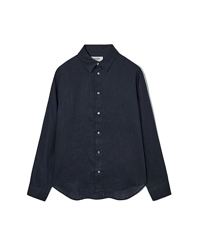 COS Linen shirt Midnight blue 100% Linen