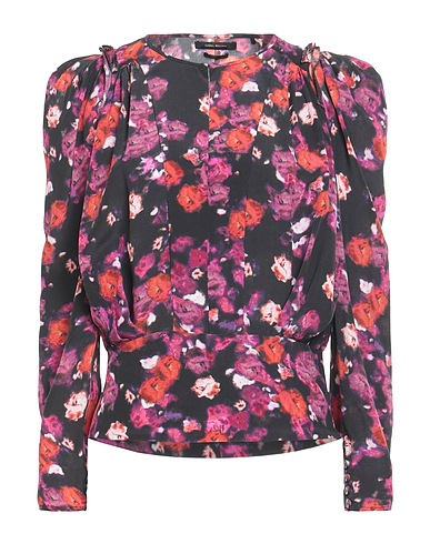 ISABEL MARANT Silk top Purple 100% Silk