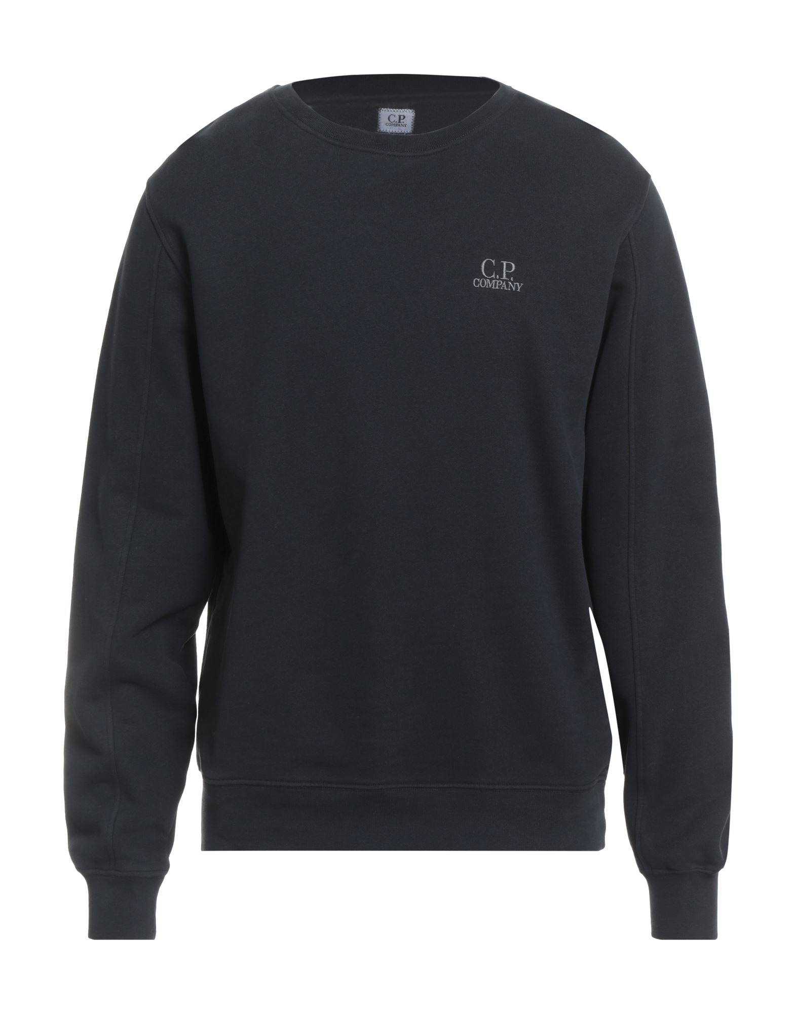 トップス C.P. COMPANY CREW NECK SWEATSHIRT Sweatshirt Crew neck in diagonal raised fleece Black C. P. Company