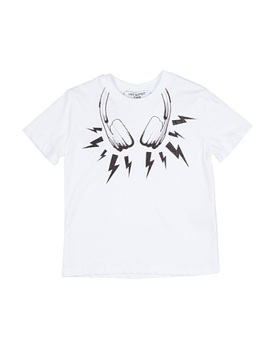 NEIL BARRETT T-shirt Bianco 100% Cotone