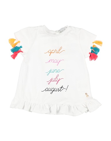 MYCLÒ SET T-shirt White 95% Cotton, 5% Elastane