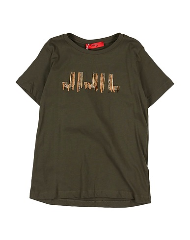 JIJIL JOLIE T-shirt Verde militare 100% Cotone