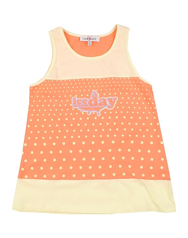 CRISTINAEFFE T-shirt Pastel yellow 94% Cotton, 6% Elastane