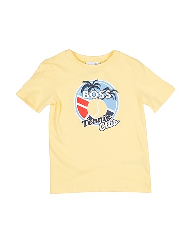 BOSS Ｔシャツ イエロー コットン 96% / ポリウレタン 4%