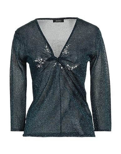 DIANA GALLESI Jumper Deep teal 80% Viscose, 20% Polyester