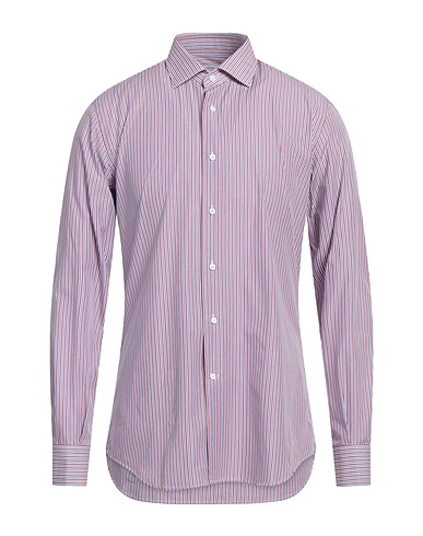 DEL SIENA Striped shirt Red 100% Cotton