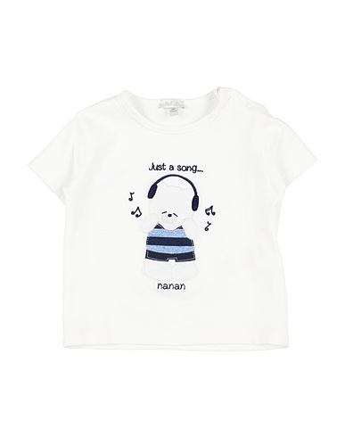 NANÁN T-Shirt Weiß 100% Baumwolle