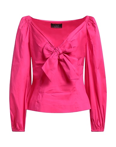 CLIPS Top Fucsia 79% Cotone, 18% Poliammide, 3% Elastan
