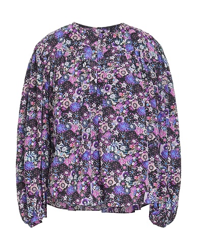 ISABEL MARANT Top Morado 91% Seda, 9% Elastán
