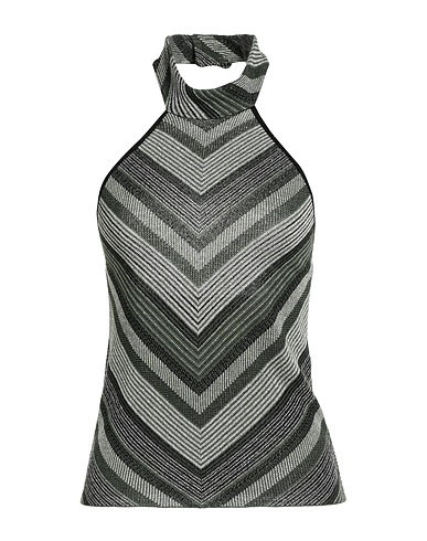 ICONA by KAOS Top Green 82% Viscose, 9% Polyamide, 9% Polyester