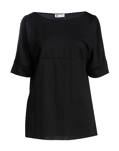 DIANA GALLESI T-shirt Nero 54% Viscosa, 46% Poliammide