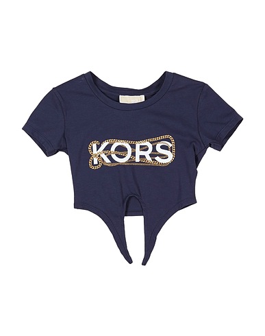 MICHAEL KORS KIDS T-shirt Midnight blue 95% Cotton, 5% Elastane