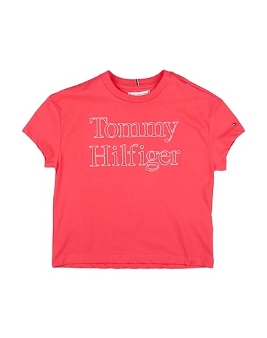 TOMMY HILFIGER T-shirt Pink 50% Cotton, 50% Polyester