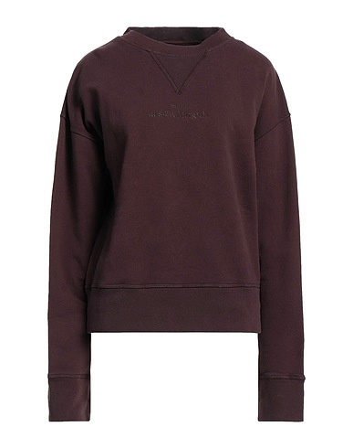 MAISON MARGIELA Sweatshirt Chocolate brown 100% Cotton