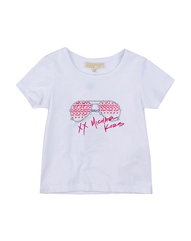 MICHAEL KORS KIDS T-shirt White 95% Cotton, 5% Elastane
