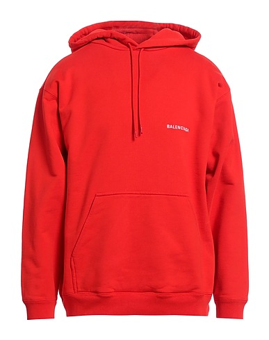 BALENCIAGA Sweatshirt WARDROBE UNIFIT Red 100% Cotton, Polyester