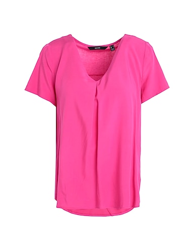 VERO MODA Top Fuchsia 100% Viscose, Polyester