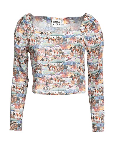 BIMBA Y LOLA Top White 100% Cotton