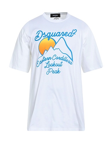 DSQUARED2 T-shirt Bianco 100% Cotone