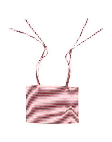 BABE & TESS Top Red 94% Cotton, 6% Elastane