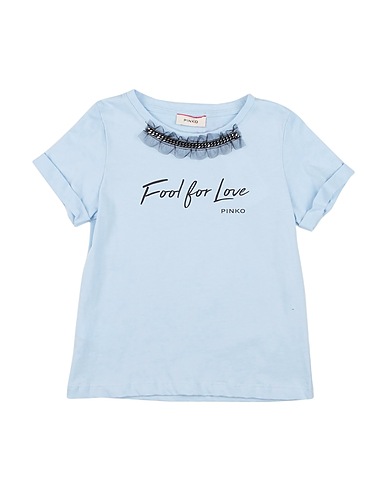 PINKO UP T-shirt Sky blue 100% Cotton