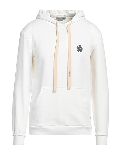 DANIELE ALESSANDRINI HOMME Hooded sweatshirt 100% Cotton