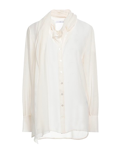 HIGH Camicie e bluse in seta Avorio 100% Seta