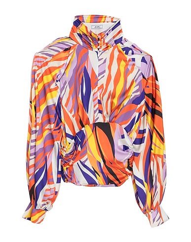 JIJIL Top Arancione 100% Poliestere