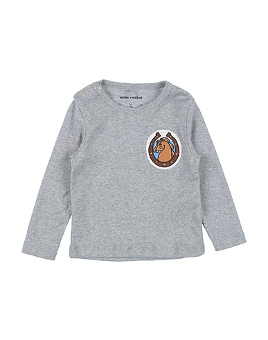 MINI RODINI T-shirt Grey 100% Cotton