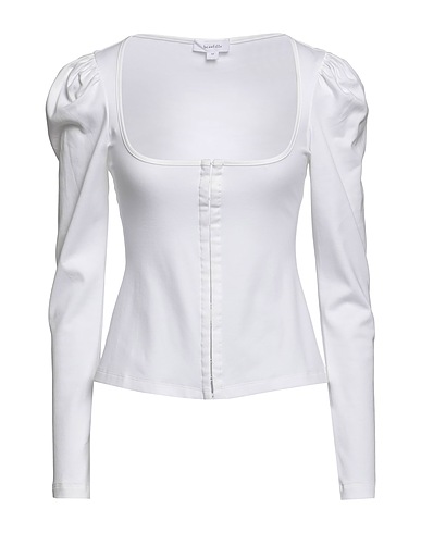 BEAUFILLE T-shirt Ivory 100% Cotton