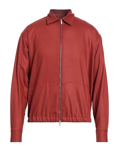 PT Torino Jacket Brick 98% Virgin Wool, 2% Elastane
