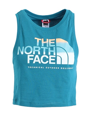 THE NORTH FACE Crop top W D2 GRAPHIC TANK - EU
 Slate blue 100% Cotton