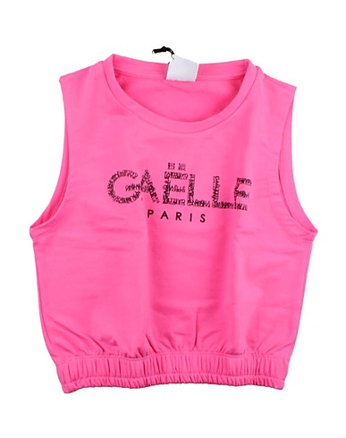 GAëLLE Paris Top Top Rosa 100% Cotone