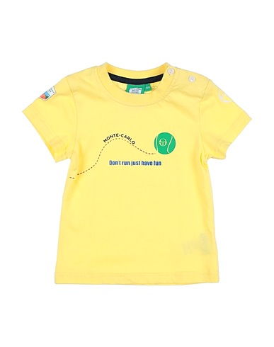 SERGIO TACCHINI T-shirt Yellow 100% Cotton