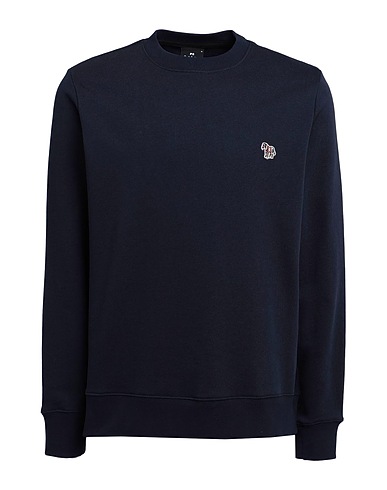 PS PAUL SMITH Sweatshirt Midnight blue 100% Organic cotton