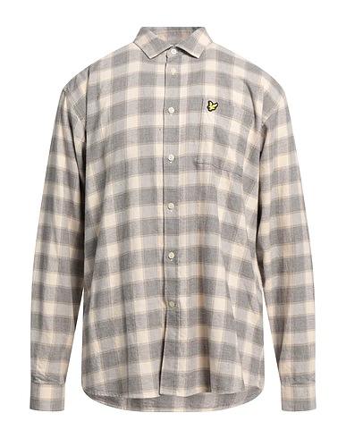 LYLE & SCOTT Camicie Beige 100% Cotone