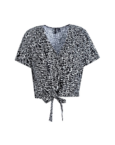 VERO MODA Top Black 100% Livaeco by Birla Cellulose™
