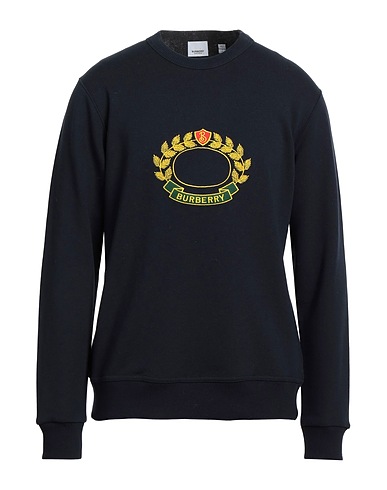 BURBERRY Sweatshirt Midnight blue 100% Cotton