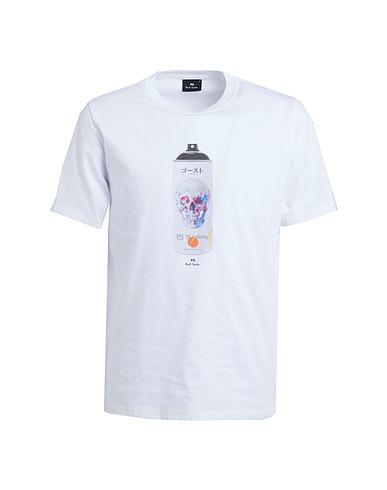 PS PAUL SMITH T-shirt White 100% Organic cotton